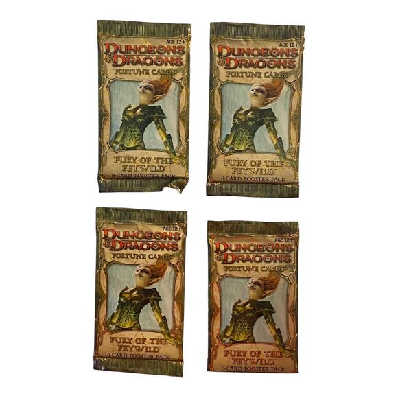 Dungeons & Dragons Fortune Cards – Fury of the Feywild Booster Packs (Set of 4) - Picture 2 of 8
